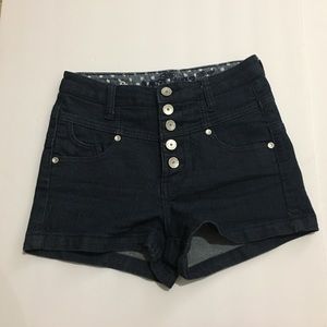 High waisted shorts